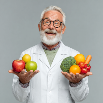 Elégedett idős ügyfelek a FoodPlanningHub szolgáltatással